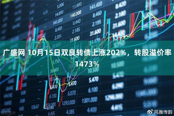 广盛网 10月15日双良转债上涨202%，转股溢价率1473%